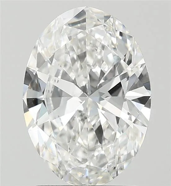 2.00ct Oval Lab Grown Diamond (Colour F, Clarity VVS2, IGI)