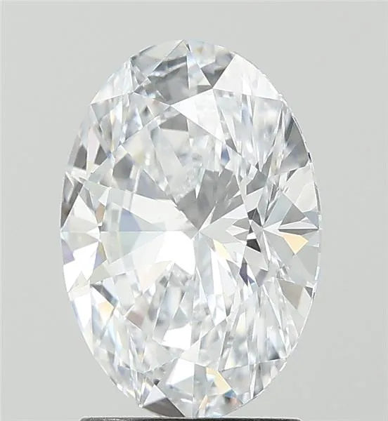 2.10ct Oval Lab Grown Diamond (Colour E, Clarity VVS1, IGI)
