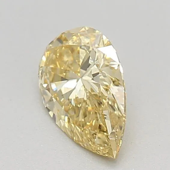 0.35ct Pear Lab Grown Diamond (Colour Fancy Intense Yellow, Clarity VS2, IGI Certified)