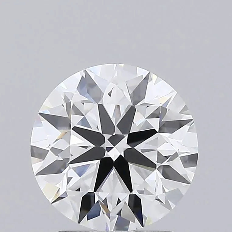 2.00ct Round Lab Grown Diamond (Colour D, Clarity VVS2, Cut EX, IGI)