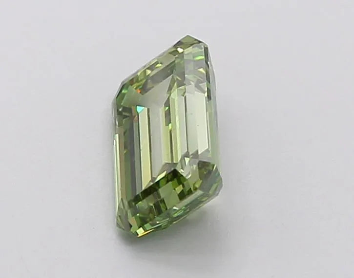 1.12ct Emerald Lab Grown Diamond (Fancy Vivid Green, Clarity VS1, IGI)