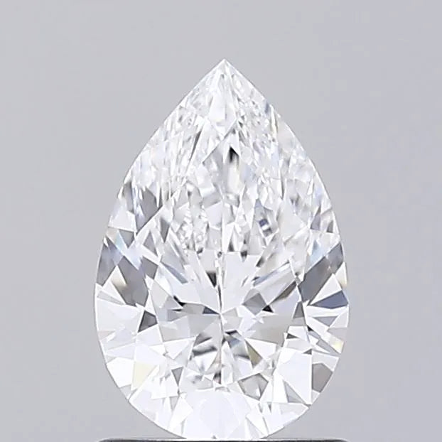 1.02ct Pear Lab Grown Diamond (Colour D, Clarity VVS2, IGI Certified)