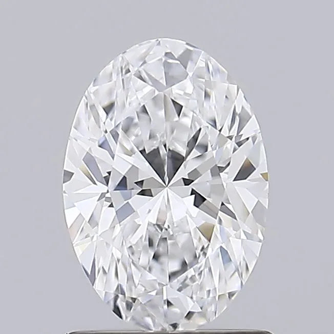1.10ct Oval Lab Grown Diamond (Colour D, Clarity IF, IGI)