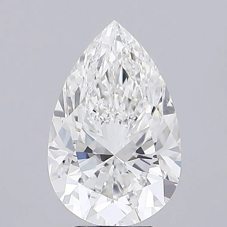 5.14ct Pear Lab Grown Diamond (Colour F, Clarity VVS2, IGI)
