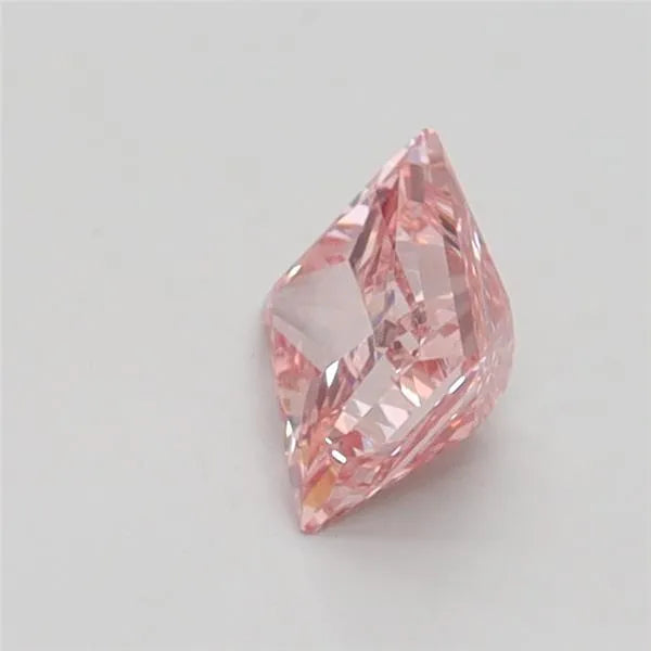 0.50ct Princess Lab Grown Diamond (Colour Fancy Intense Pink, Clarity VVS2, IGI Certified)