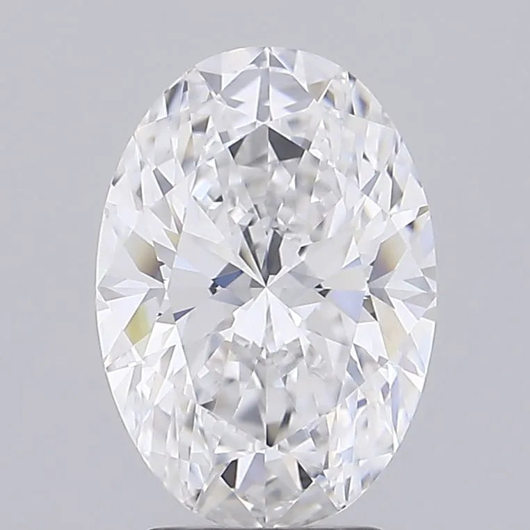 3.01ct Oval Lab Grown Diamond (Colour E, Clarity VVS2, IGI Certified)