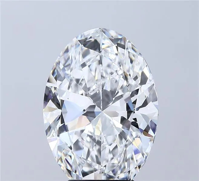 5.00ct Oval Lab Grown Diamond (Colour E, Clarity VVS2, IGI Certified)