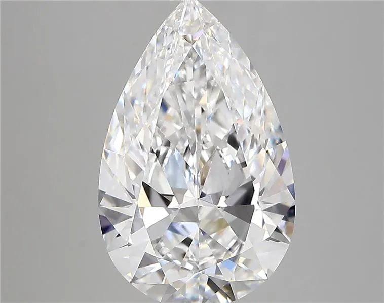 4.04ct Pear Lab Grown Diamond (Colour D, Clarity VVS1, IGI Certified)
