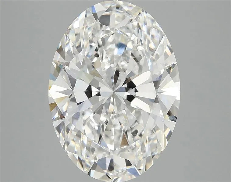 5.00ct Oval Lab Grown Diamond (Colour F, Clarity VVS2, IGI Certified)