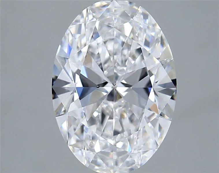 3.04ct Oval Lab Grown Diamond (Colour D, Clarity VVS2, IGI Certified)