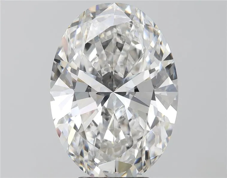 6.50ct Oval Lab Grown Diamond (Colour F, Clarity VVS2, IGI Certified)