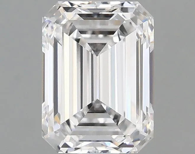 1.24ct Emerald Lab Grown Diamond (Colour D, Clarity VVS2, IGI Certified)