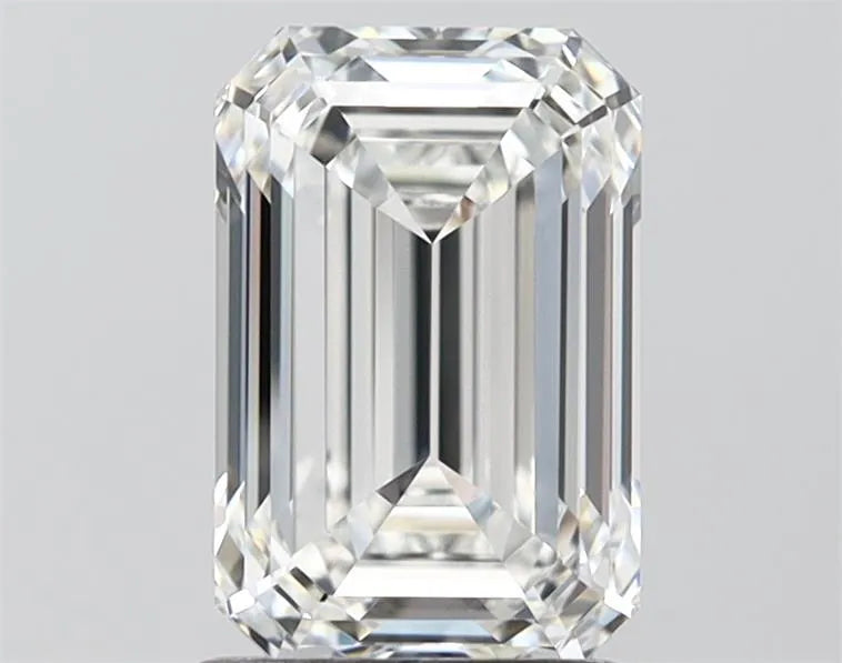 2.09ct Emerald Lab Grown Diamond (Colour F, Clarity VVS2, IGI Certified)