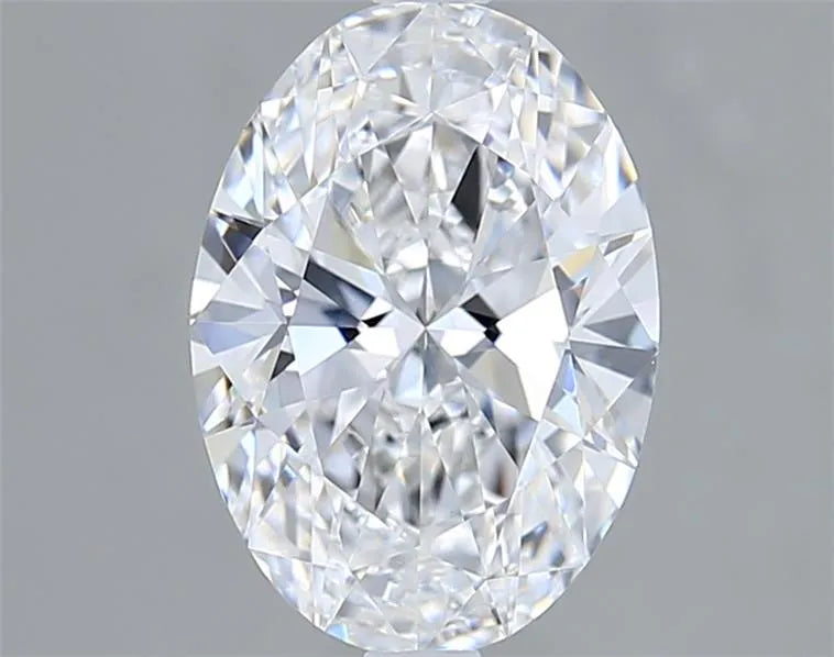 2.55ct Oval Lab Grown Diamond (Colour D, Clarity VVS2, IGI Certified)