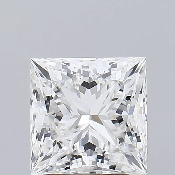 2.78ct Princess Lab Grown Diamond (Colour F, Clarity VVS2, IGI)