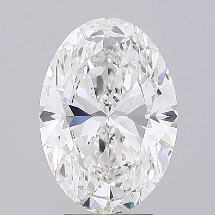 4.02ct Oval Lab Grown Diamond (Colour F, Clarity VVS2, IGI)