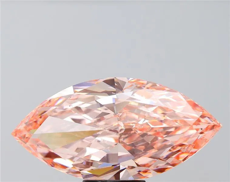 8.00ct Marquise Lab Grown Diamond (Colour Fancy Vivid Pink, Clarity VS1, IGI Certified)