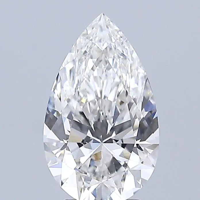 4.04ct Pear Lab Grown Diamond (Colour F, Clarity VVS2, IGI Certified)