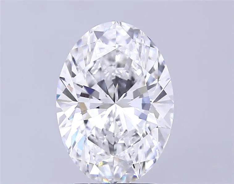 3.06ct Oval Lab Grown Diamond (Colour E, Clarity VVS2, IGI Certified)
