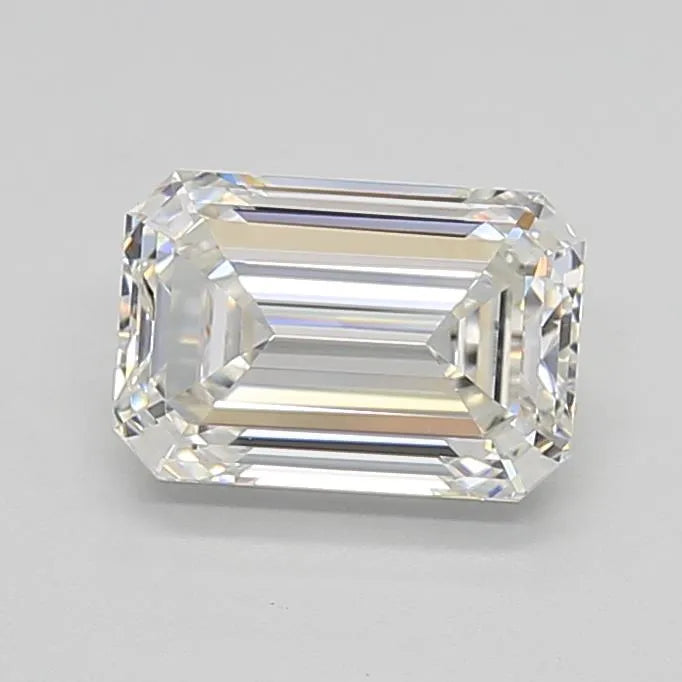 2.02ct Emerald Lab Grown Diamond (Colour F, Clarity VVS2, IGI)