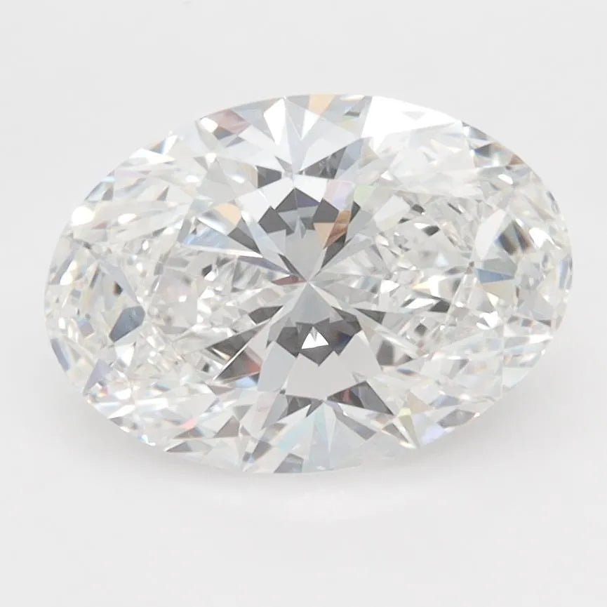 2.27ct Oval Lab Grown Diamond (Colour F, Clarity VVS1, IGI Certified)