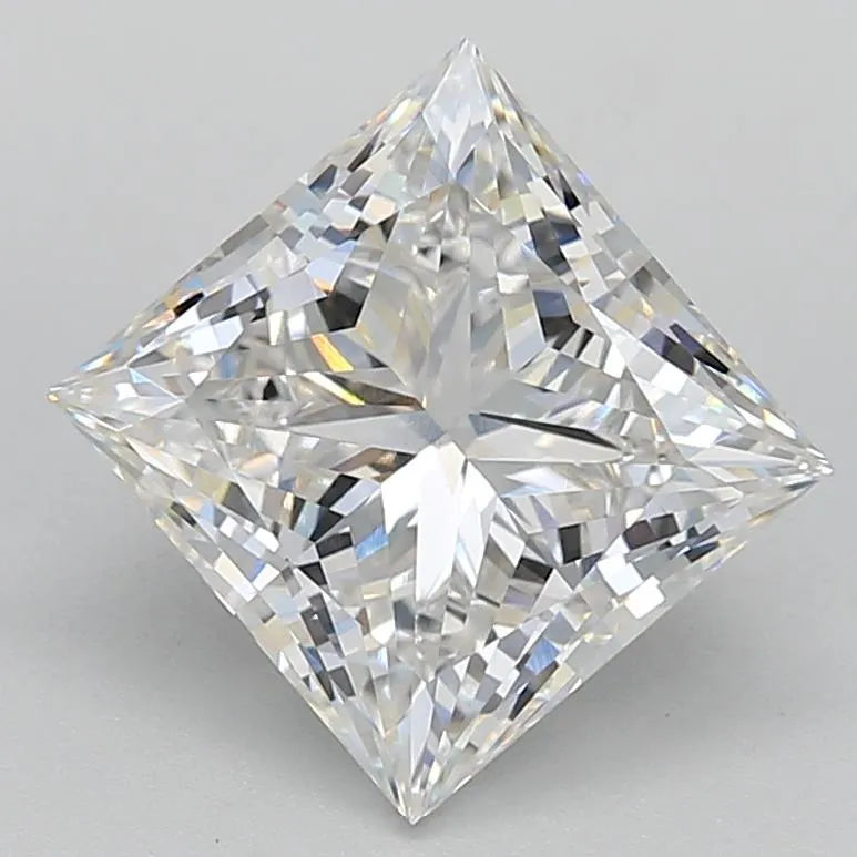 5.02ct Princess Lab Grown Diamond (Colour F, Clarity VVS2, IGI)
