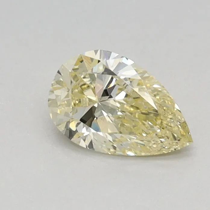 0.36ct Pear Lab Grown Diamond (Colour Fancy Yellow, Clarity VS1, IGI Certified)