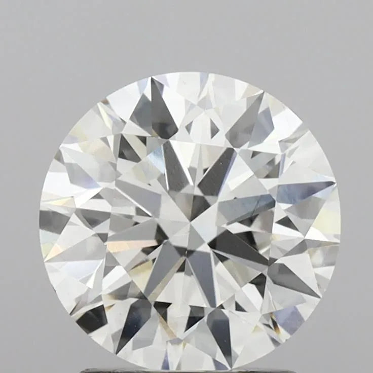 2.58ct Round Lab Grown Diamond (Colour F, Clarity VVS2, Cut ID, IGI)