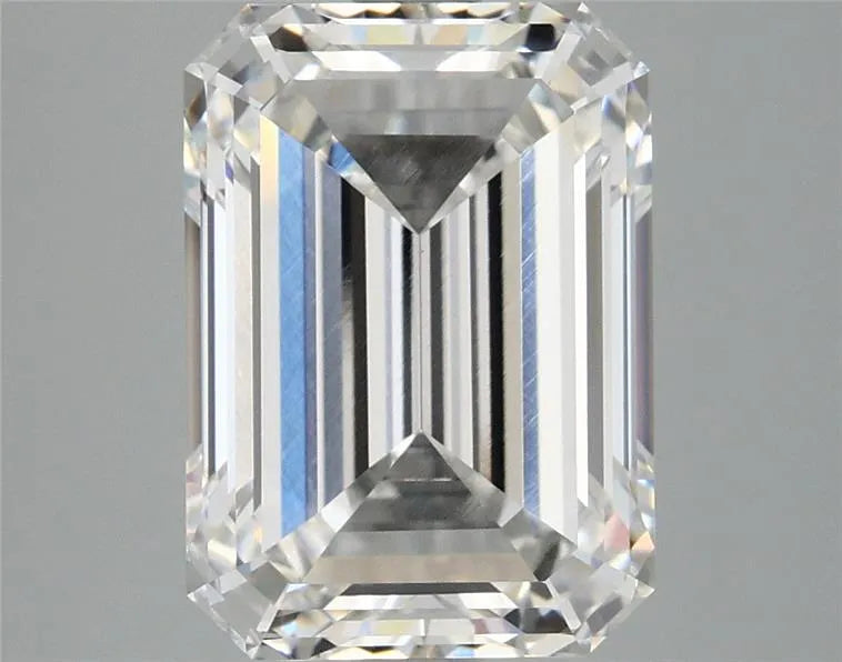 4.00ct Emerald Lab Grown Diamond (Colour F, Clarity VVS2, IGI Certified)