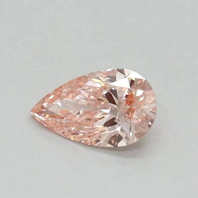 0.31ct Pear Lab Grown Diamond (Colour Fancy Intense Pink, Clarity VS2, IGI Certified)