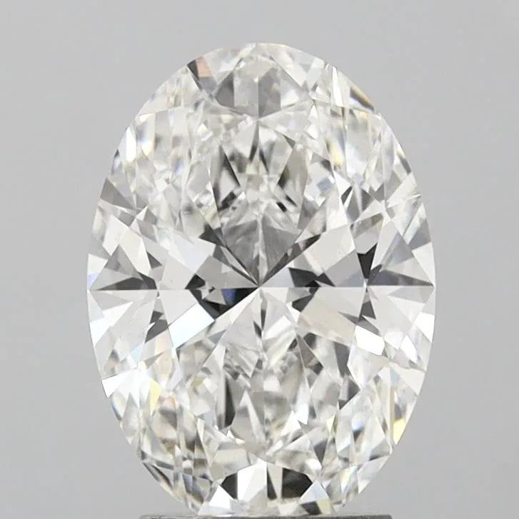 3.06ct Oval Lab Grown Diamond (Colour E, Clarity VVS2, IGI Certified)