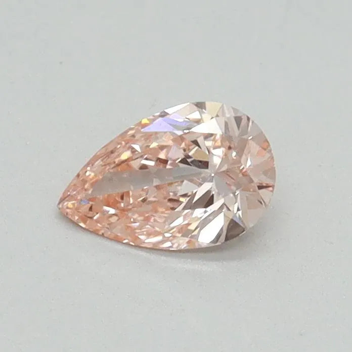0.31ct Pear Lab Grown Diamond (Colour Fancy Intense Pink, Clarity VS2, IGI Certified)