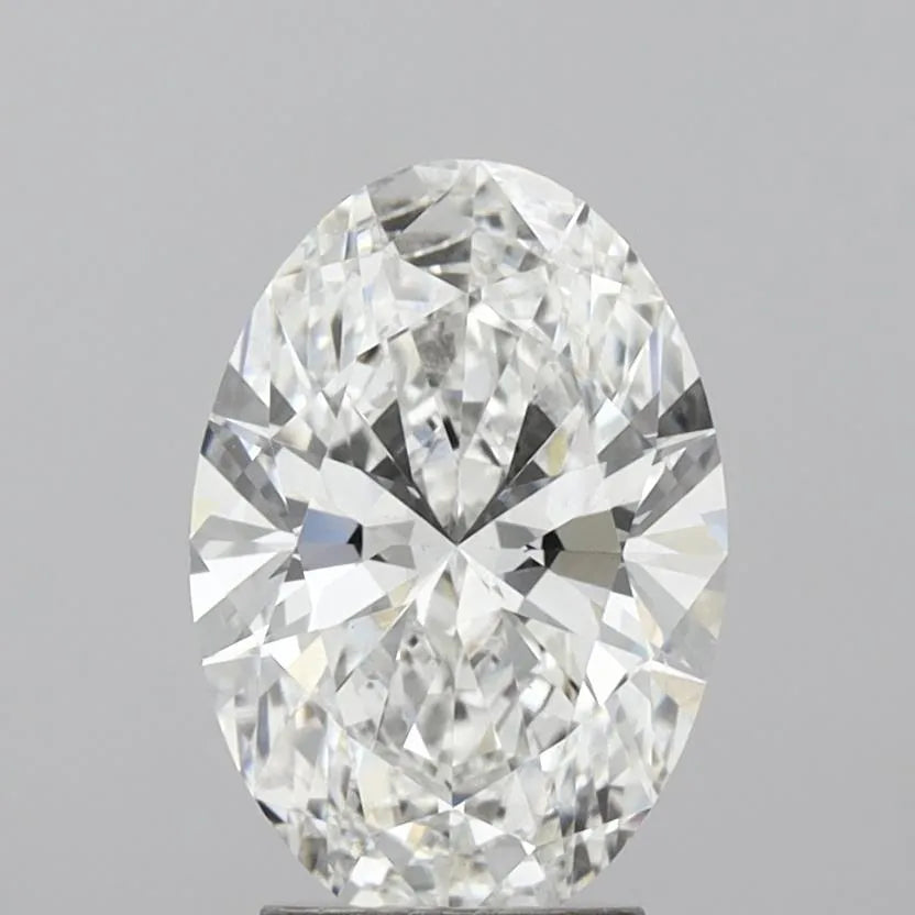3.08ct Oval Lab Grown Diamond (Colour E, Clarity VVS2, IGI Certified)