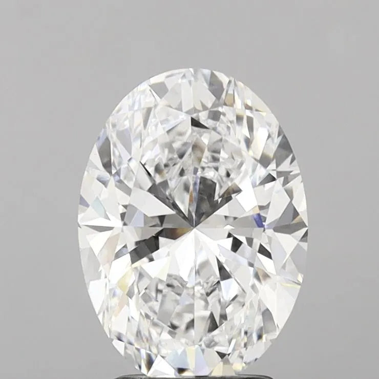3.23ct Oval Lab Grown Diamond (Colour D, Clarity VVS2, IGI)