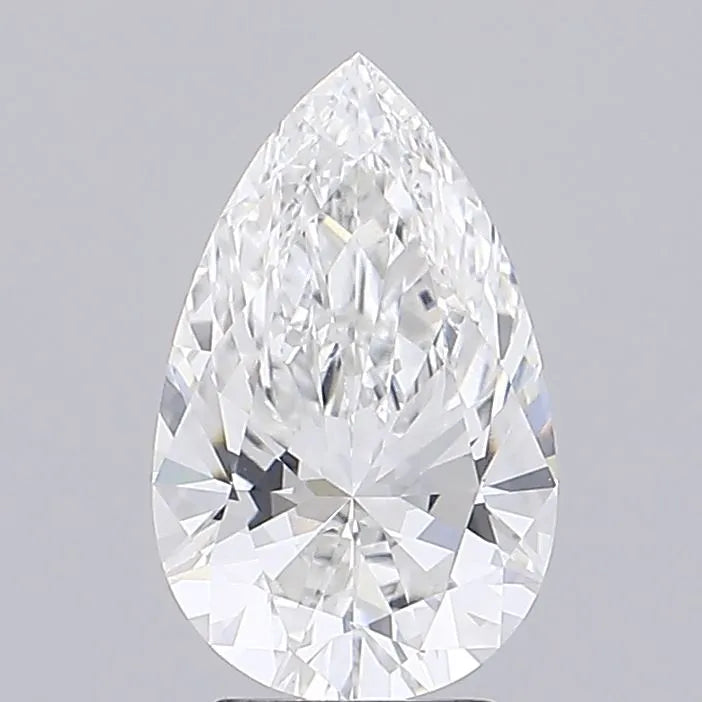 3.10ct Pear Lab Grown Diamond (Colour F, Clarity VVS2, IGI)