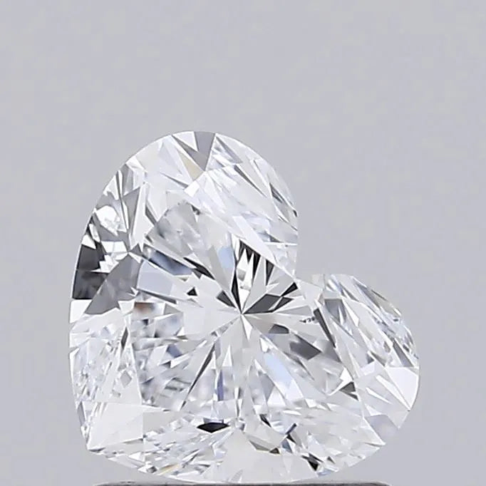 1.02ct Heart Lab Grown Diamond (Colour E, Clarity VVS2, IGI)