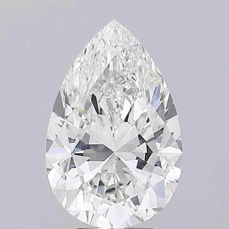 5.01ct Pear Lab Grown Diamond (Colour F, Clarity VVS2, IGI)