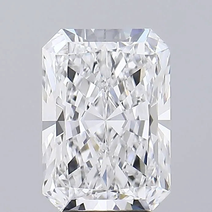 3.87ct Radiant Lab Grown Diamond (Colour D, Clarity VVS2, GIA)