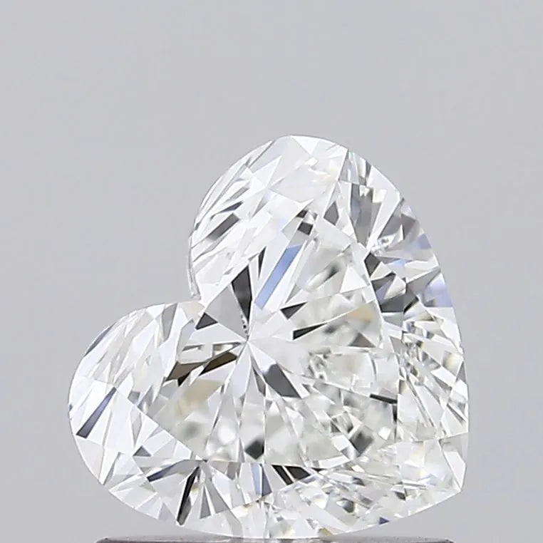 1.01ct Heart Lab Grown Diamond (Colour E, Clarity VVS2, IGI)