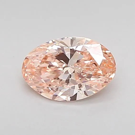 0.47ct Oval Lab Grown Diamond (Fancy Intense Pink, Clarity VS1, IGI)