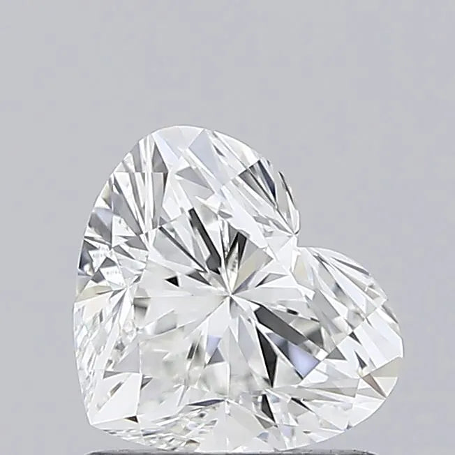 1.01ct Heart Lab Grown Diamond (Colour F, Clarity VVS2, IGI)