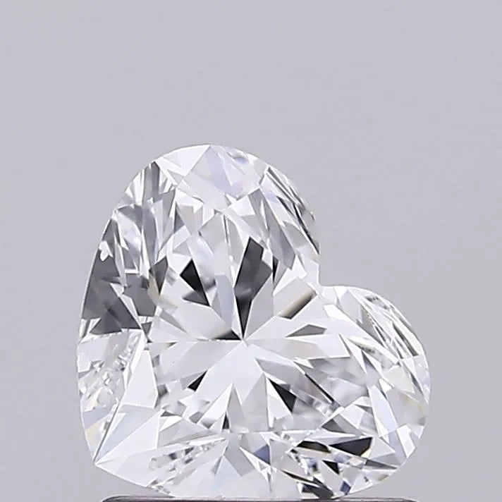 1.02ct Heart Lab Grown Diamond (Colour E, Clarity VVS2, IGI)