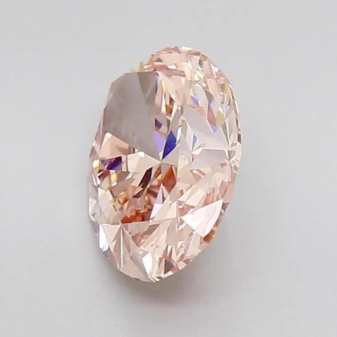 2.02ct Oval Lab Grown Diamond (Fancy Intense Pink, Clarity VS2, IGI)