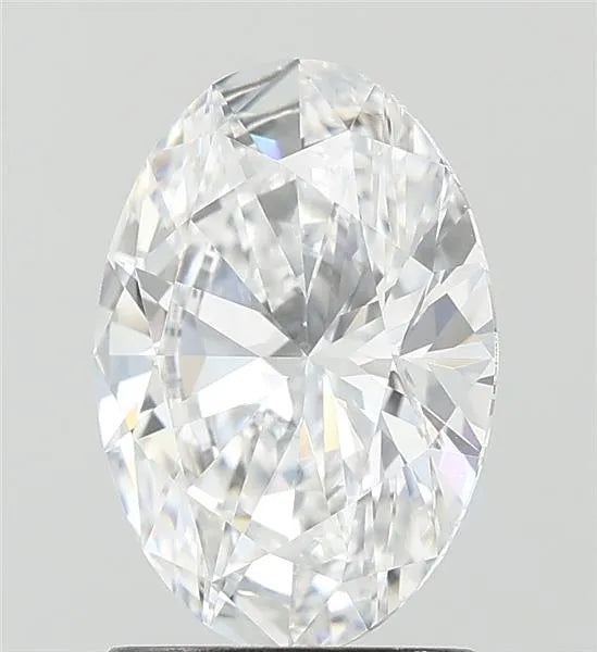 1.60ct Oval Lab Grown Diamond (Colour D, Clarity VVS2, IGI)