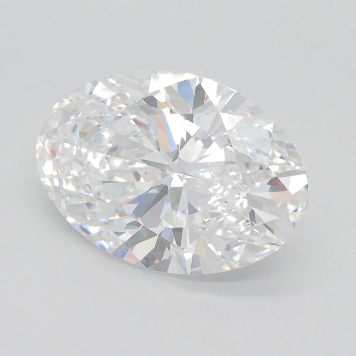 4.08ct Oval Lab Grown Diamond (Colour E, Clarity IF, GIA)