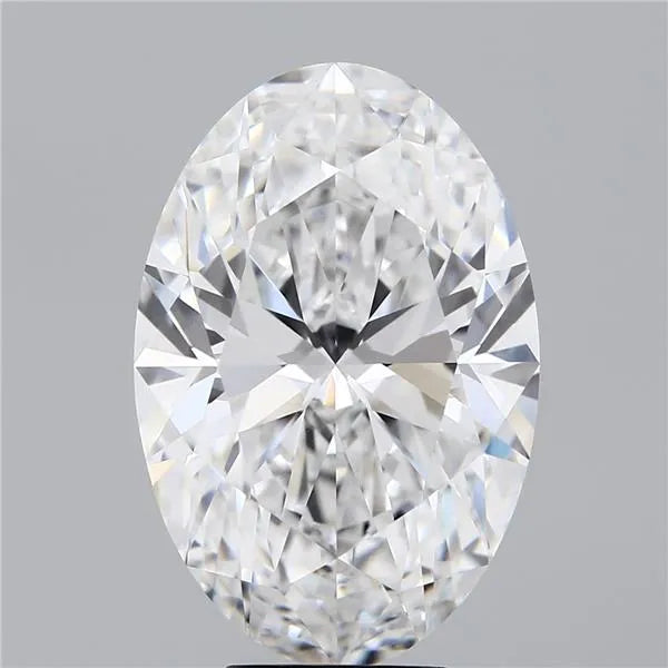 7.13ct Oval Lab Grown Diamond (Colour D, Clarity VVS2, IGI)