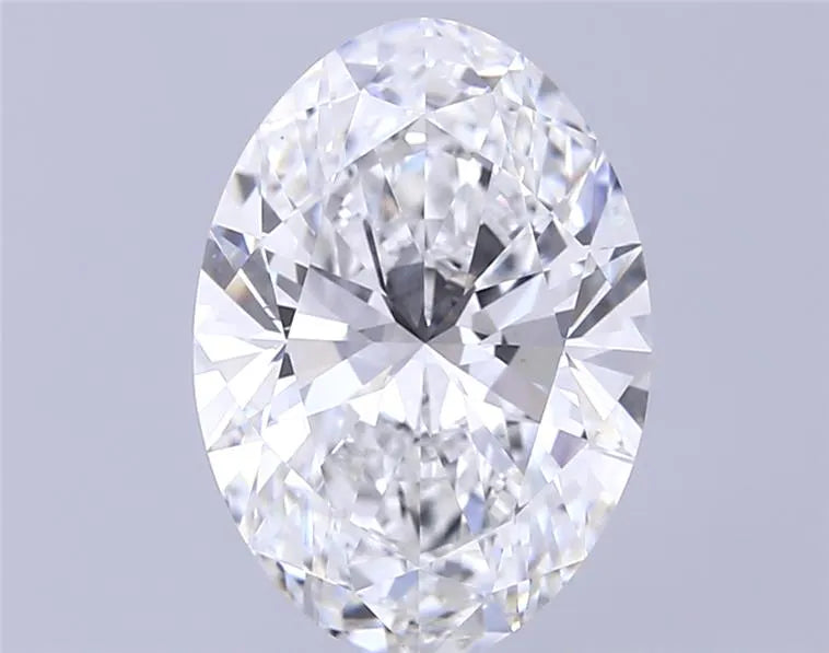 4.01ct Oval Lab Grown Diamond (Colour F, Clarity VVS2, IGI)