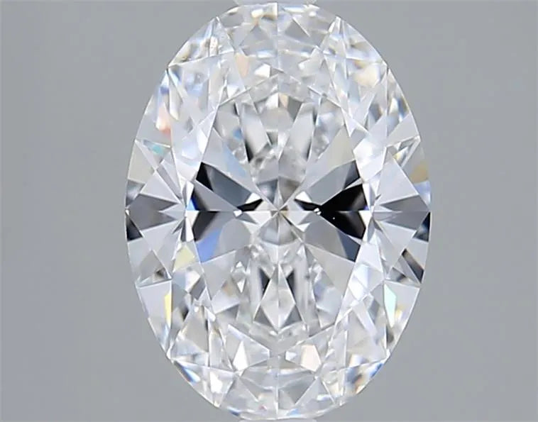 2.02ct Oval Lab Grown Diamond (Colour D, Clarity VVS1, IGI)