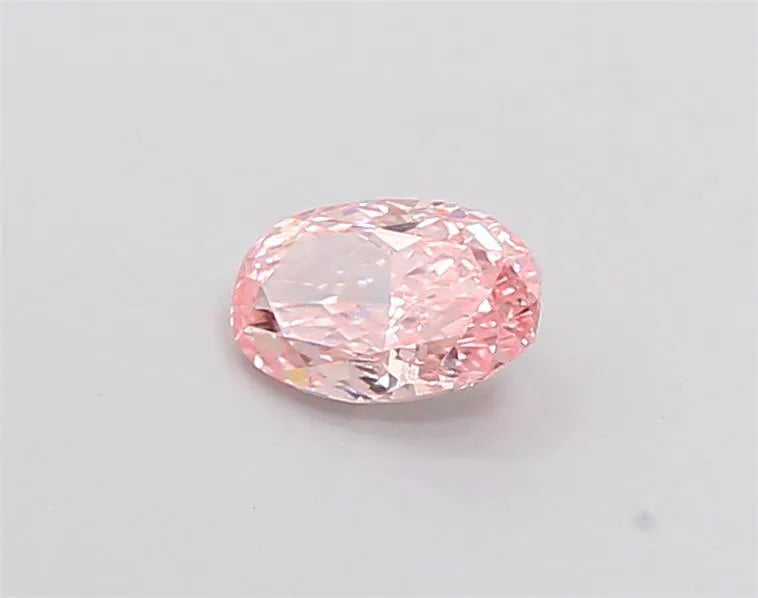 0.32ct Oval Lab Grown Diamond (Colour Fancy Intense Pink, Clarity VS2, IGI Certified)