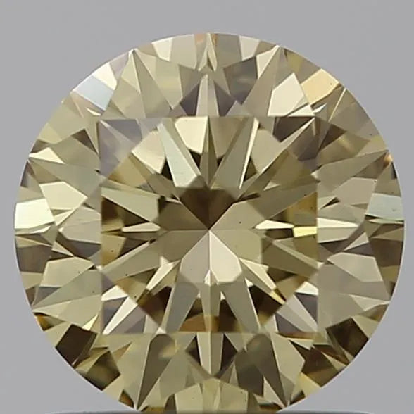 0.96ct Round Lab Grown Diamond (Colour Fancy Intense Yellow, Clarity VS1, Cut ID, IGI Certified)